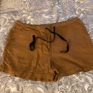 Loft 100% Linen Short Shorts